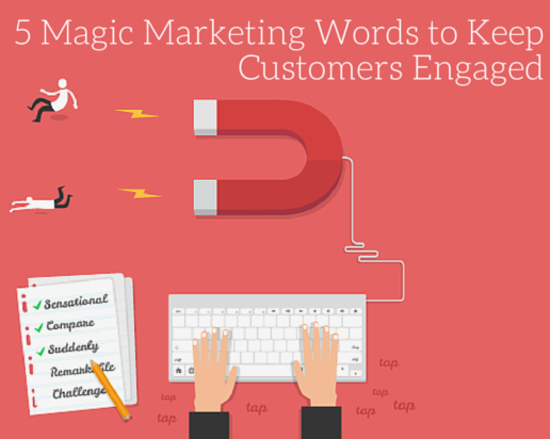Content 5 magic marketing words to keep customers engaged
